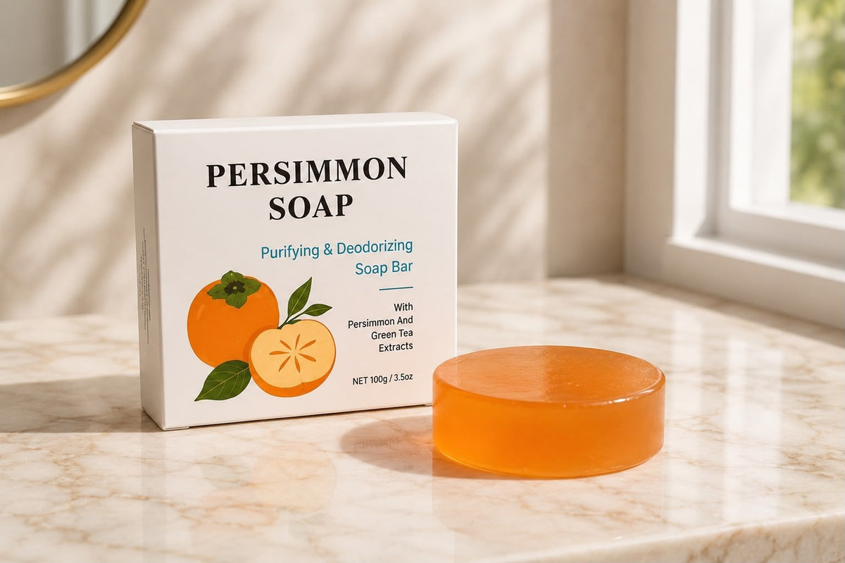 Persipure Persimmon Soap – Purifying & Deodorizing Soap Bar